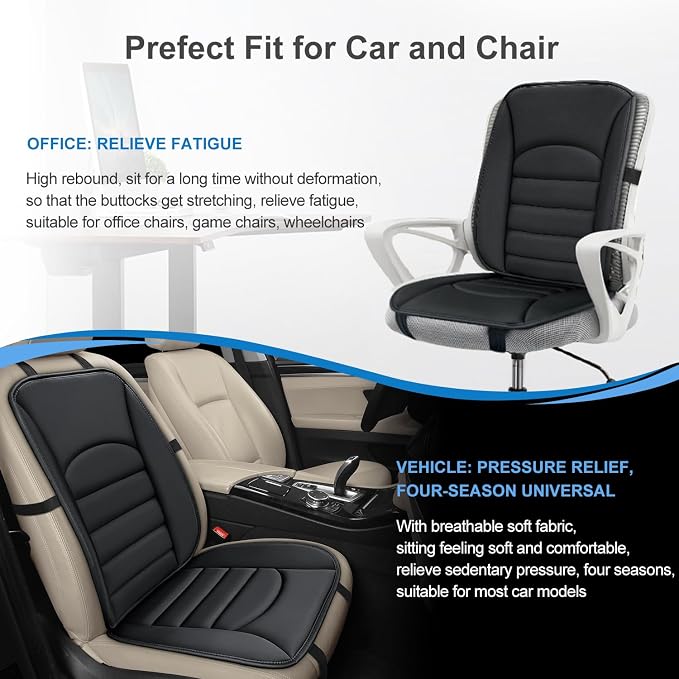 Car Seat Cushion Chair Cushions Set - Image 3