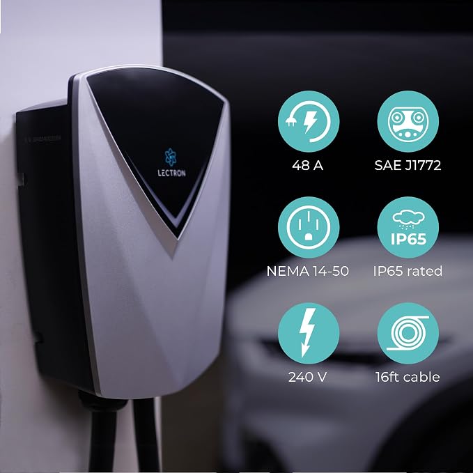Lectron Tesla V-Box Pro Electric Vehicle Charging Station 48 Amp - Image 7