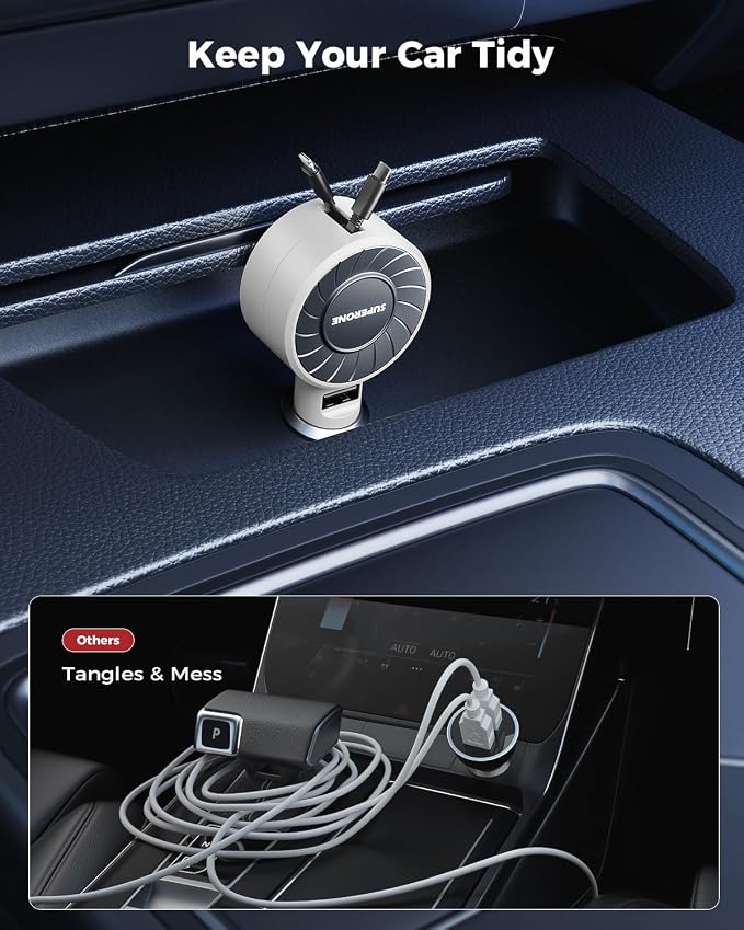 SUPERONE 3-in-1 Car Charger - Image 4