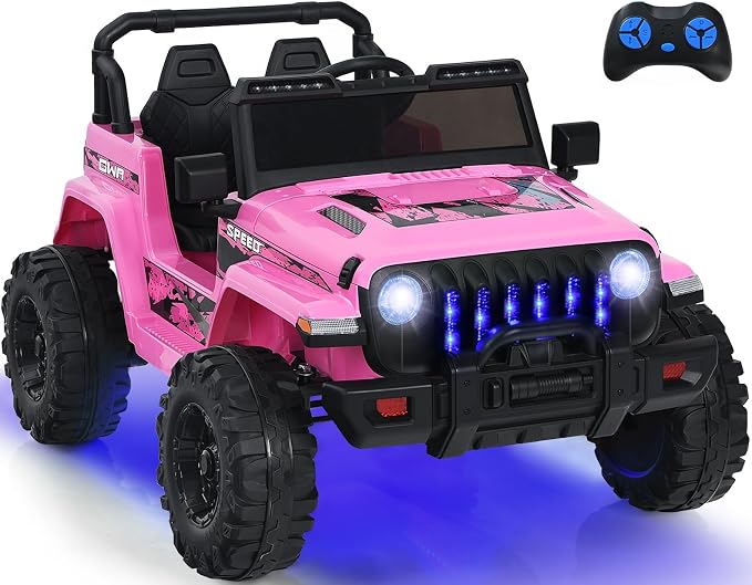 INFANS Ride on Car Truck with 2.4G Remote Control, 12V Battery Powered Electric by INFANS