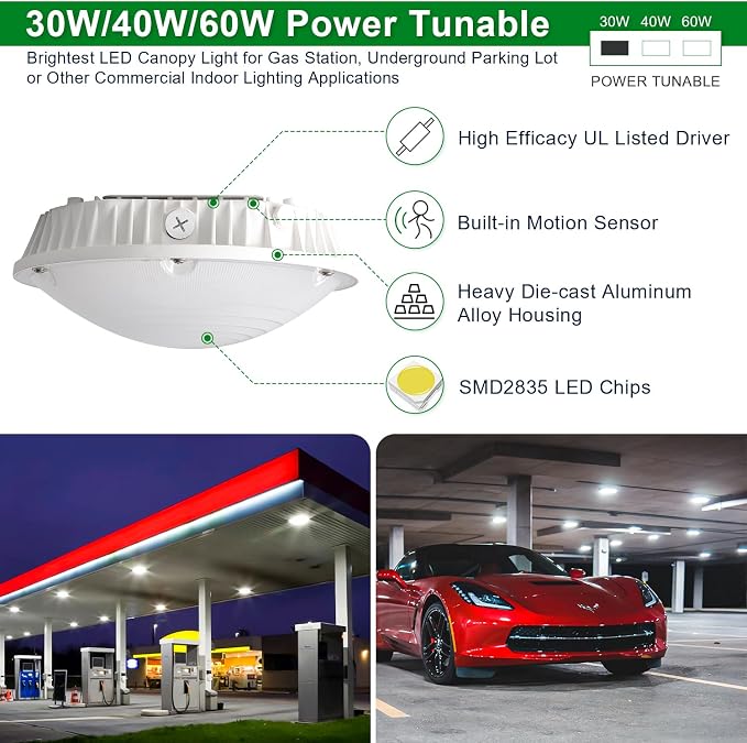 OSTEK LED Canopy Gas Station Light - Image 5