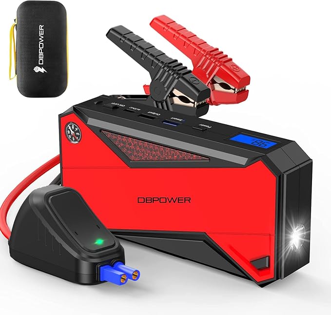 DBPOWER Peak 1600A 18000mAh Portable Car Jump Starter Battery Booster by DBPOWER