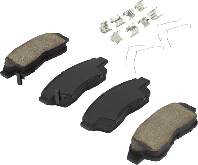 Premium Ceramic Front Brake Pads Compatible - Image 2