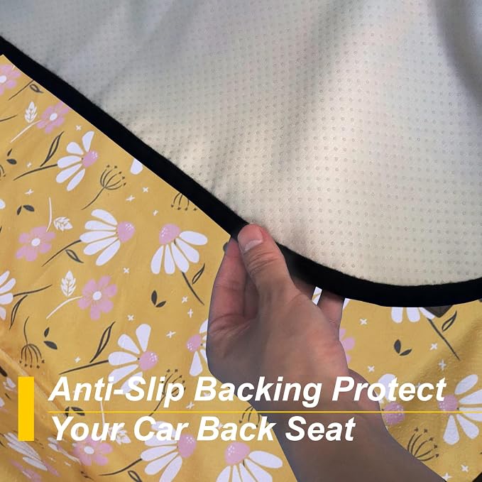 Back Seat Cover for Car Trucks Van SUV, Waterproof Rear Bench Towel Seat Covers - Image 5