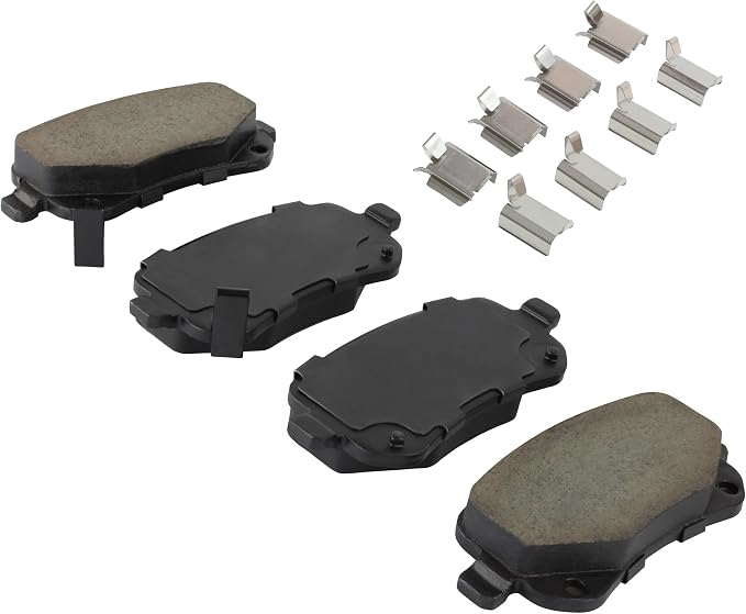 Premium Ceramic Rear Brake Pads Compatible - Image 2