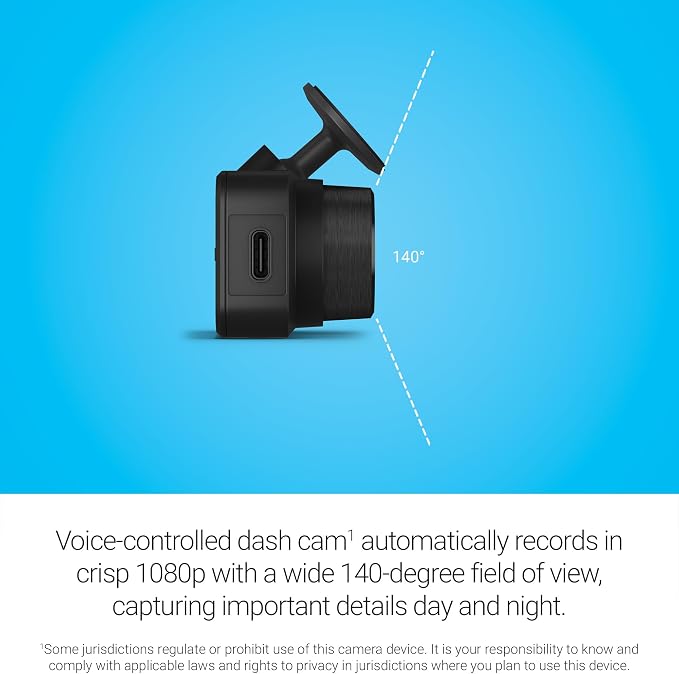 Garmin Dash Cam™ Mini 3, Ultracompact 1080p HD Dash Cam - Image 3