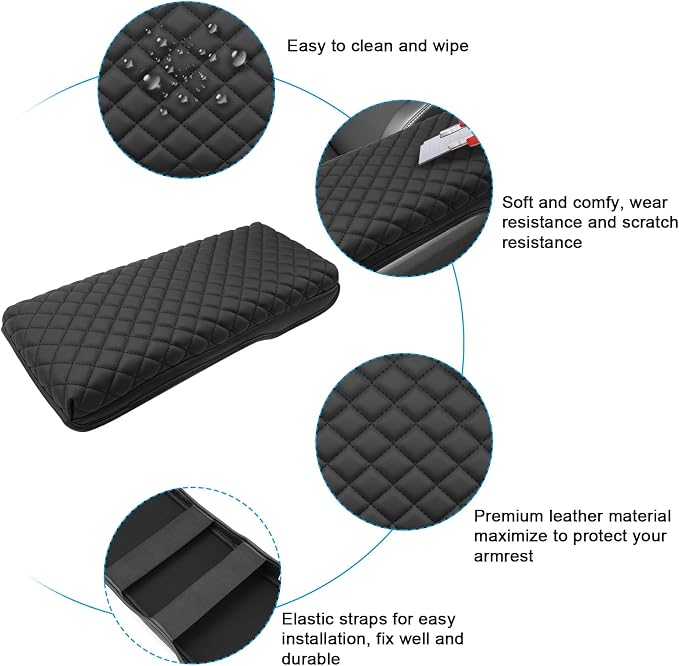 SXCY for 2025 Toyota Camry Armrest Cover for Toyota Camry 2025 Accessories 2025 - Image 5