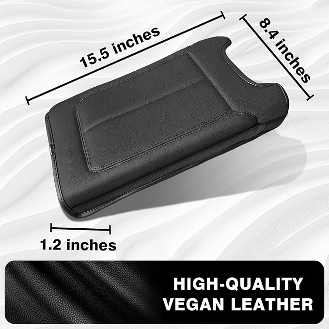 Muslogy Center Console Armrest Cover Compatible - Image 2