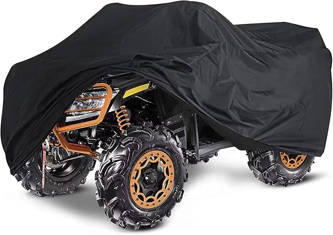 Kayme ATV Cover Waterproof Heavy Duty All Weather, Quad 4 Wheeler Cover Sun by kayme