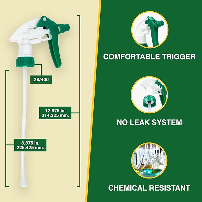 Spray Bottle Nozzle Replacement, Bottle Tops Only - Image 2