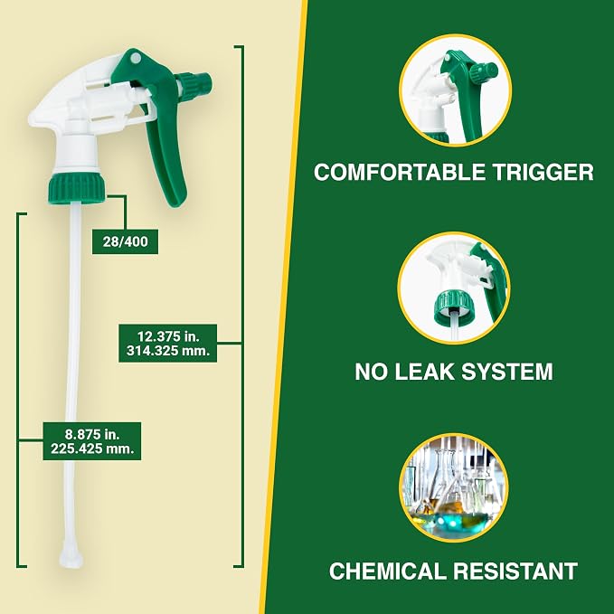 Spray Bottle Nozzle Replacement, Bottle Tops Only - Image 2