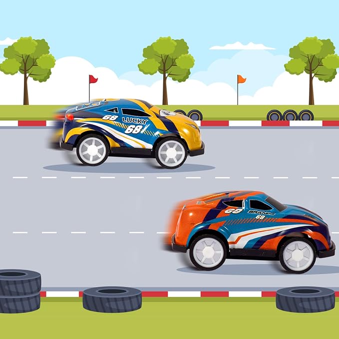 36PCS Mini Pull Back Cars for Kids Toddlers 3-5 4-8 Years Old, Race Cars Party - Image 3
