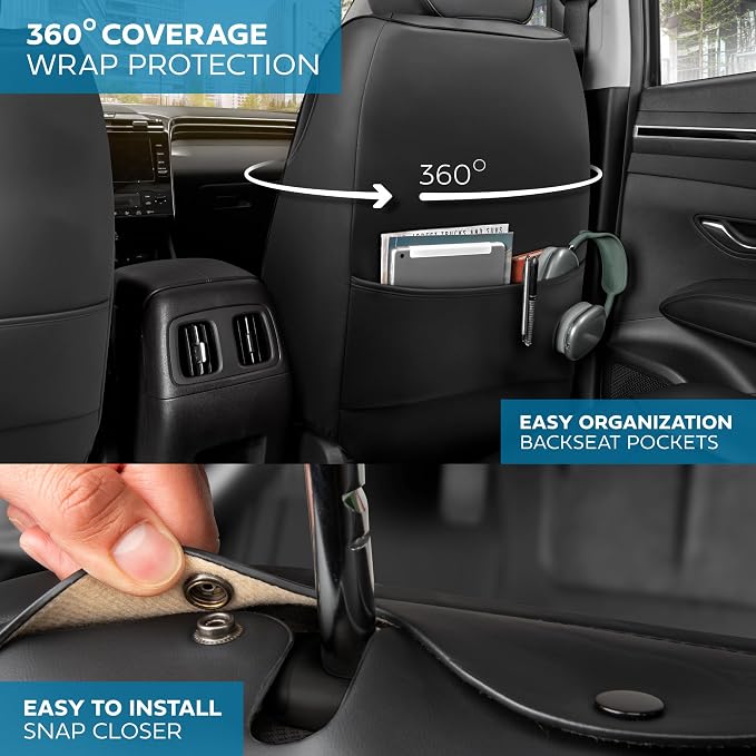 Elite Edition Faux Leather Seat Covers - Image 3