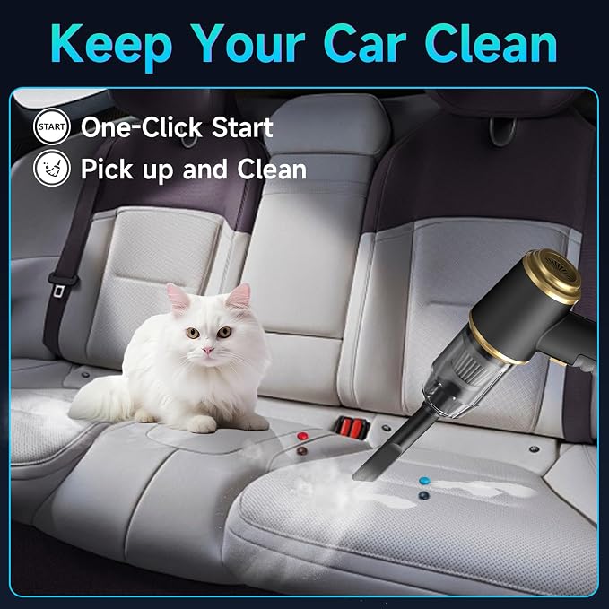 Car Vacuum Portable Cordless - Image 4
