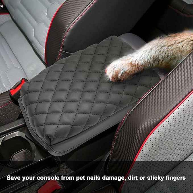 SXCY for 2024 VW Tiguan Armrest Cover Pad for Volkswagen Tiguan 2024 - Image 4
