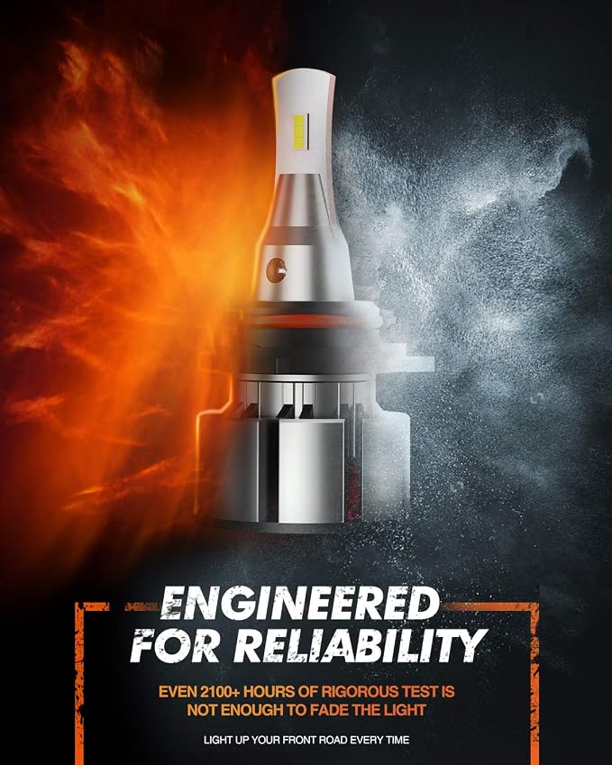 SEALIGHT 9005/HB3 Bulbs for Fog, 36000LM Super, L2 9005/HB3 Fog Light Driving - Image 4