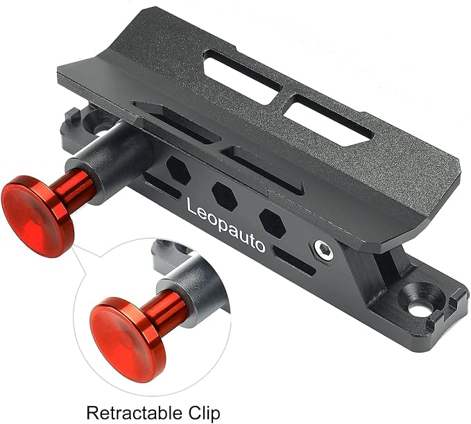 Vehicle Fire Extinguisher Mount Bracket, Aluminum Adjustable Quick Release Roll - Image 5
