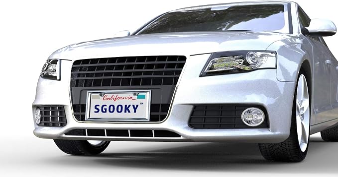 3D Chrome License Plate Frames, Pure Zinc Alloy Metal - Image 6
