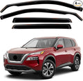 in Channel Rain Guards for 2021 2022 2023 2024 Nissan Rogue S, Smoke Tinted by CHYKORLA