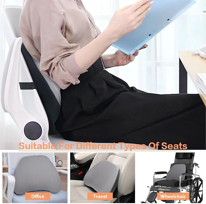 Super Comfy Lumbar Pillow, Lumbar Support Pillow - Image 5