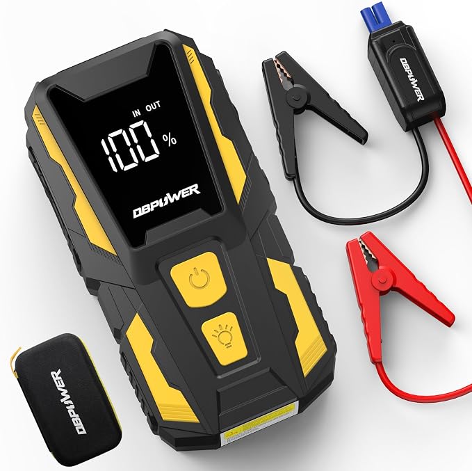 DBPOWER 5000A Jump Starter, 74Wh Car Battery Jump Starter by DBPOWER