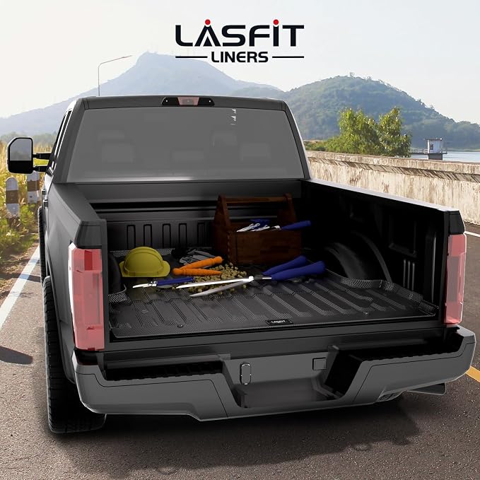 LASFIT Bed Mat 6.75ft for Ford F250 F350 F450 2017-2026 Super Duty 81.9" Truck - Image 9