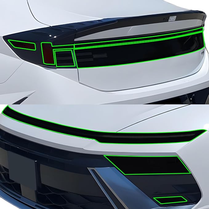 BOGAR TECH DESIGNS Precut for Hyundai Sonata 2024-2025 Full Headlight Taillight by BogarTechDesigns