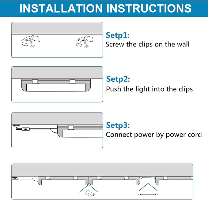6 Pack, LED Shop Light, 4FT 72W 7500LM 5000K, Daylight White, U Shape, Hight - Image 6