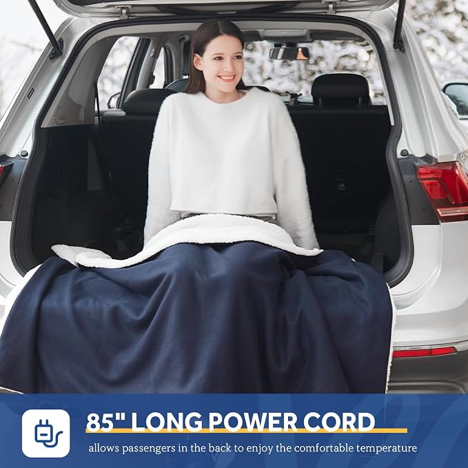 Sealy 12-Volt Heated Car Blanket - Image 9