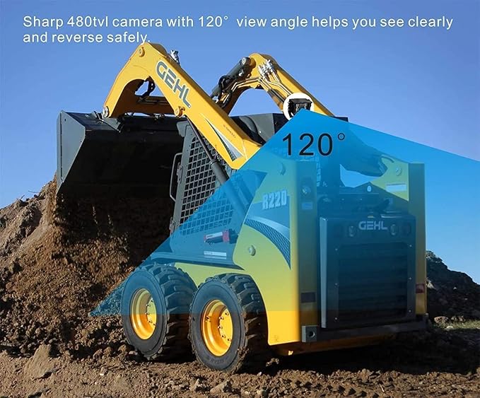 AHD 1080P Wired Reverse Rear View Backup Camera System, 2 IR Camera - Image 7