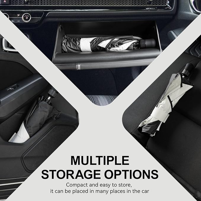 Umbrella Sunshade for Honda Civic 2025 2024 2023 2022 Accessories, Foldable - Image 4