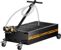 25 Gal Electric Oil Drain Pan, 110V High-Flow Pump, 9.8 FT Hose, 200 W Motor by CAMMOO