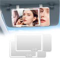 car mirror vanity Rechargeable Led, 3 Light Modes, Dimmable Touch Screen by HUMBEST