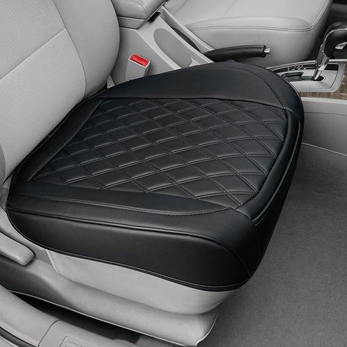 1 Pack Leather Front Car Seat Cover Bottom Car Seat, Anti-Slip and Full Wrap by BEITK