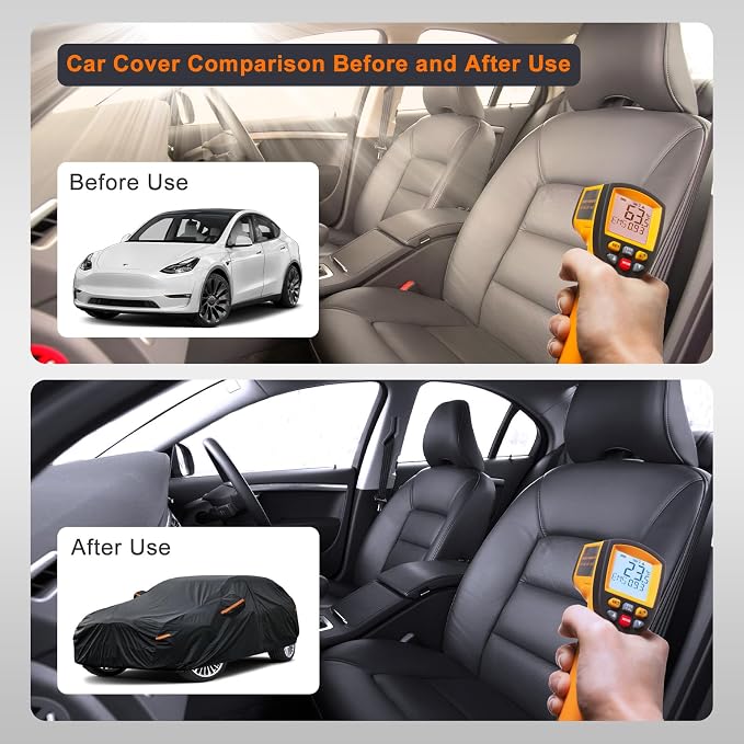 Kayme 7 Layers Car Cover Custom Fit - Image 5