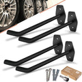 Tire Rack Wall Mount, 10 Inch Large Garage Hooks Heavy Duty Storage, Ladder by SunVFaFa