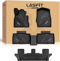 LASFIT Floor Mats for Ford Explorer 2020-2025 7 Passenger TPE All Weather by LASFIT