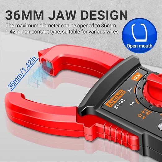 ANENG Digital Clamp Meter Multimeter Tester 4000 Counts - Image 4