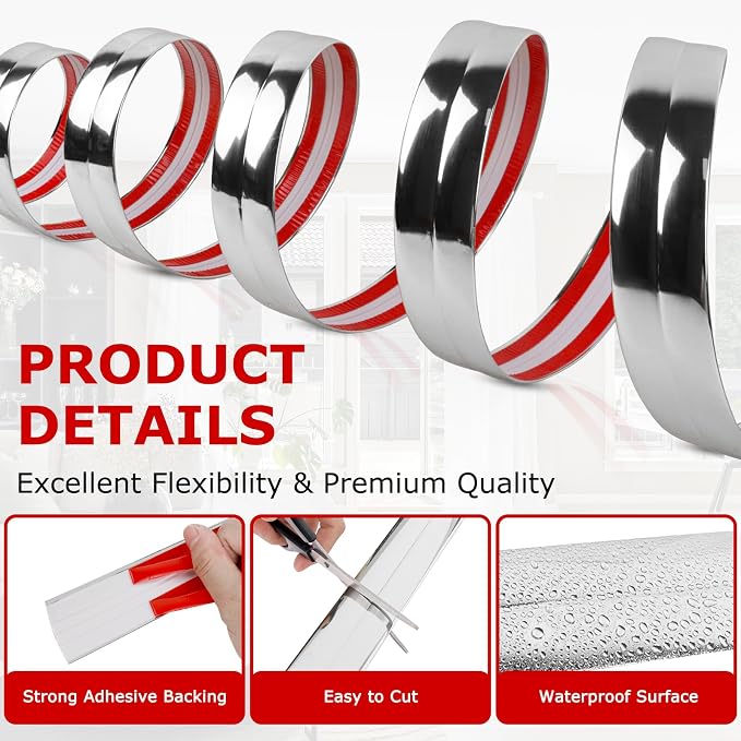 Flexible Peel and Stick Wall Corner Guards - Image 2