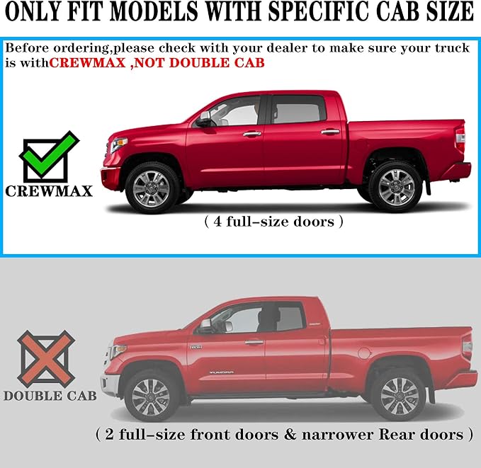 COMNOVA Side Steps Running Boards Nerf Bars Compatible - Image 4