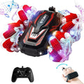 Gesture Sensing RC Stunt Car, 2.4 Ghz 4WD Remote Control Cars, Cool Lighting by YEMIAI