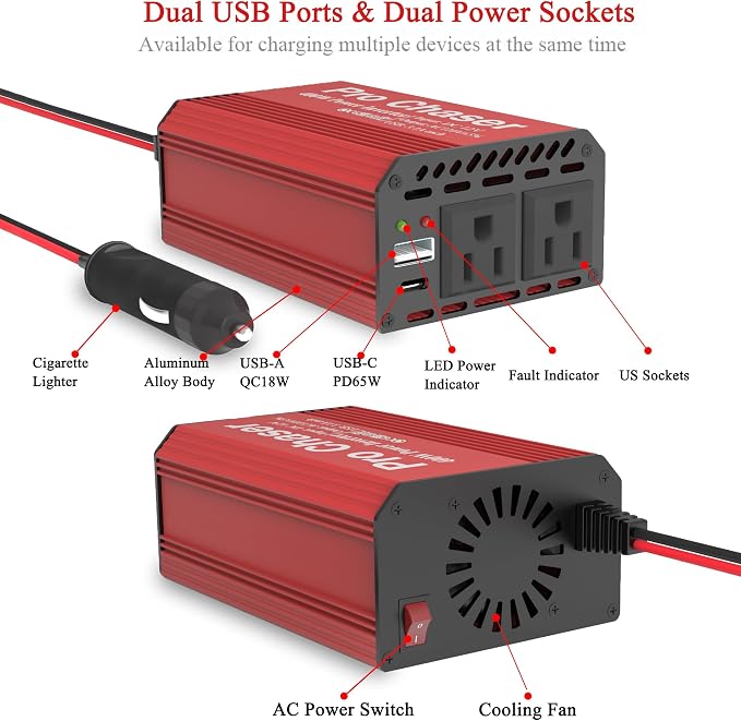 Pro Chaser 400W Power Inverters - Image 7