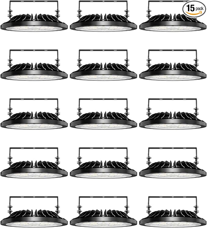 Viugreum High Bay LED Shop Lights, 100W UFO LED High Bay Light 10, 000LM 120V by Viugreum
