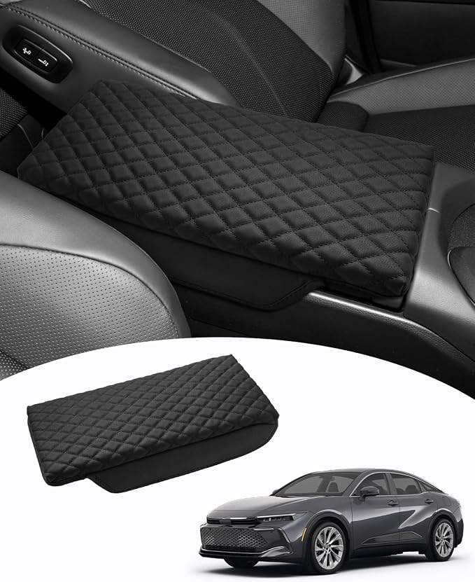 Shademax Toyota Crown Center Console Cover, Armrest Cover Cushion Pad by Shademax