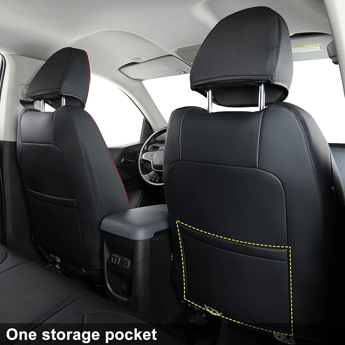 LUCKYMAN CLUB 2 Front Chevy Colorado Seat Covers, fit - Image 2