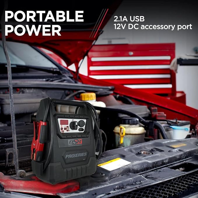 Schumacher Electric DSR ProSeries Car Battery Jump Starter, Maintainer & - Image 4