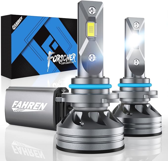 FAHREN 9006/HB4 Driving Bulbs, 24000 Lumens Super Bright 6500K Cool White 9006 by Fahren