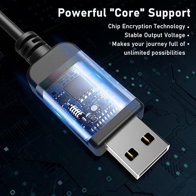 Radar Detector Cord, USB to RJ11 Plug Cable, - Image 2