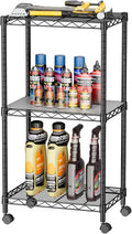 SINGAYE 3 Small Wire Shelves Kitchen Pantry Close Home Organizers and Storage by SINGAYE