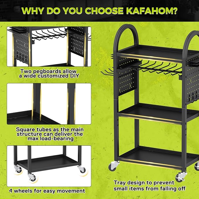 KAFAHOM Power Tool Organizer Cart - Image 5